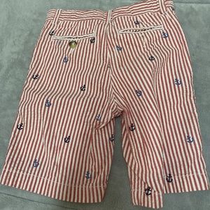 Best & Co Seersucker Embroidered Shorts Size 4